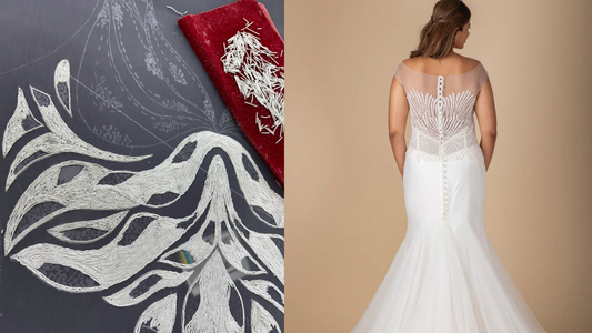 Embroidery Dress Long | Bridal & Evening Collection