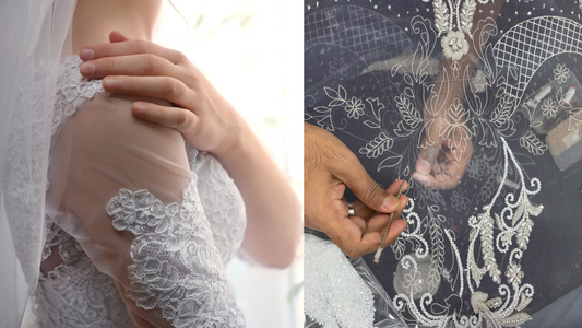 Hand Embroidered Sleeve Designs | Bridal & Couture Styles