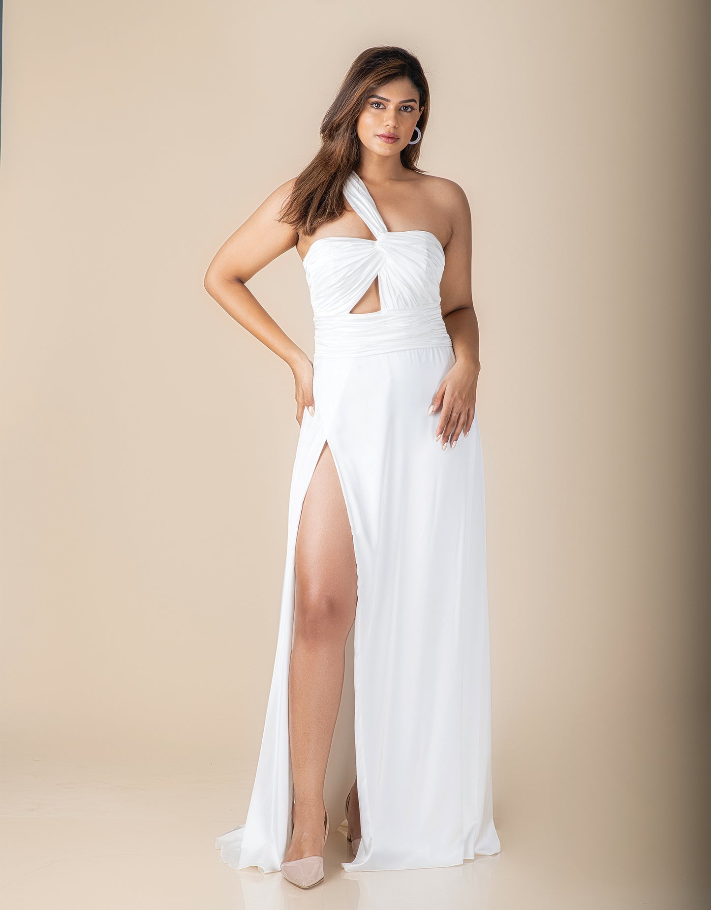Wholesale Florence couture gown front view elegant bridal style