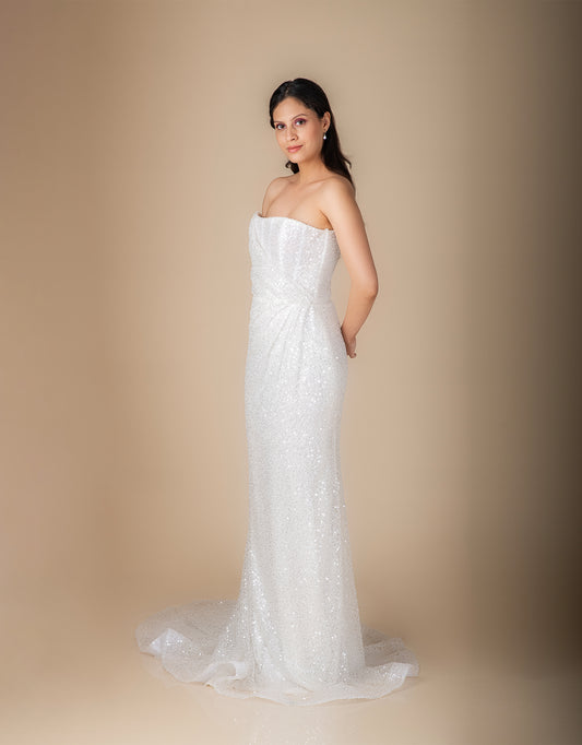 Sofia couture gown wholesale front view