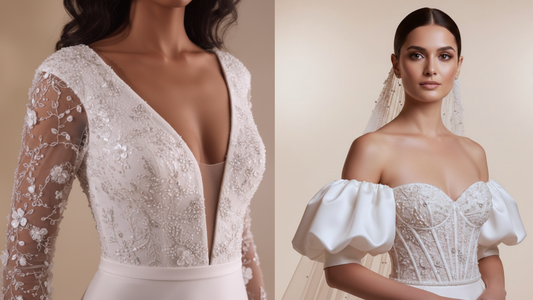 Statement Sleeve Wedding Dresses