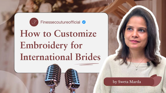 How to Customize Embroidery for International Brides Across the Globe