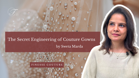 Sheer Masterpieces: Metallic Silks & the Secret Engineering of Couture Gowns