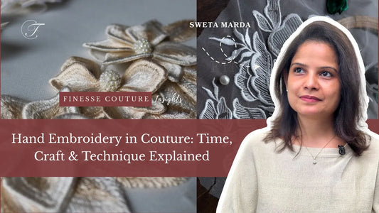 What Happens Behind the Seams of a Hand-Embroidered Couture Gown?