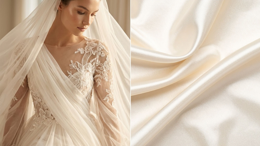 Summer wedding dress fabrics