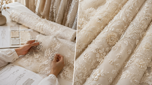 Embroidered fabrics
