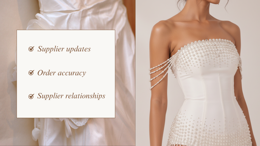 Bridal supplier communication