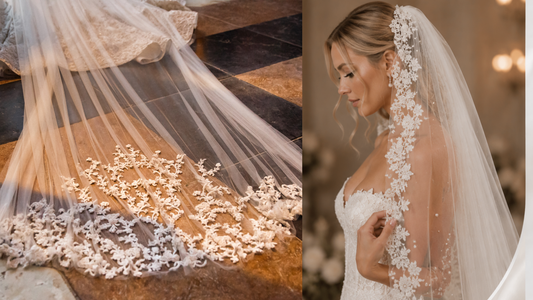 Bridal veil styling
