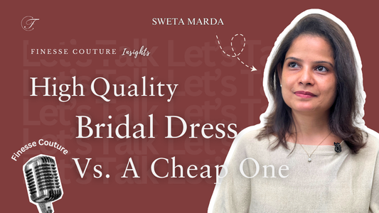 🎙️ How to Spot a High-Quality Bridal Dress vs. a Cheap One