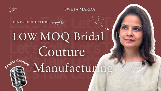 Low MOQ Bridal Couture Manufacturing